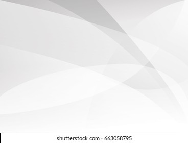 Abstract White and gray color technology modern background design vector Illustration