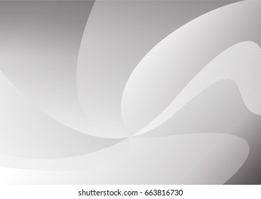 Abstract White and gray color technology modern background design vector Illustration
