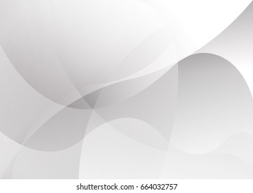 Abstract White and gray color technology modern background design vector Illustration