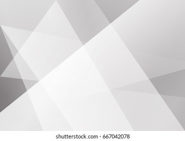 Abstract White and gray color technology modern background design vector Illustration
