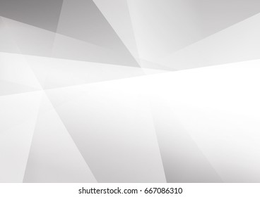 Abstract White and gray color technology modern background design vector Illustration
