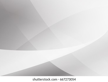 Abstract White and gray color technology modern background design vector Illustration
