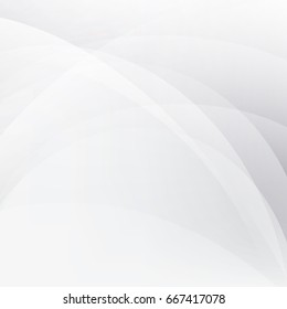 Abstract White and gray color technology modern futuristic background, vector illustration