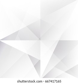 Abstract White and gray color technology modern futuristic background, vector illustration