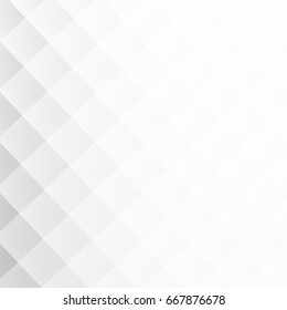 Abstract White and gray color technology modern futuristic background, vector illustration