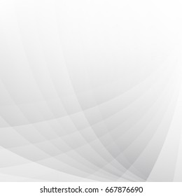 Abstract White and gray color technology modern futuristic background, vector illustration