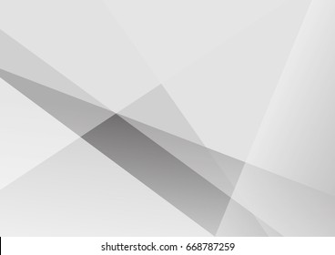 Abstract White and gray color technology modern background design vector Illustration
