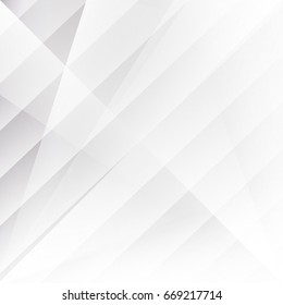 Abstract  White and gray color technology modern futuristic background, vector illustration