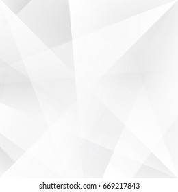 Abstract  White and gray color technology modern futuristic background, vector illustration