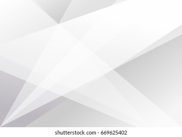 Abstract White and gray color technology modern futuristic background, vector illustration