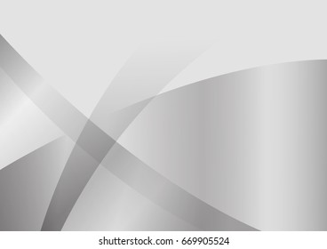 Abstract White and gray color technology modern background design vector Illustration
