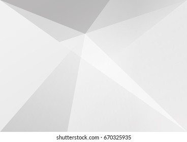 Abstract White and gray color technology modern background design vector Illustration
