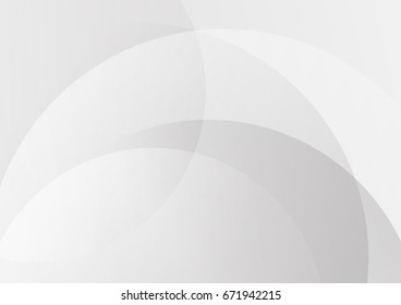 Abstract White and gray color technology modern background design vector Illustration
