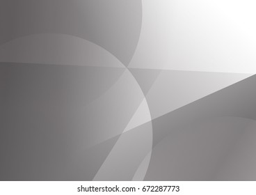 Abstract white and gray color technology modern background design vector Illustration
