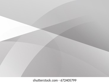 Abstract white and gray color technology modern background design vector Illustration
