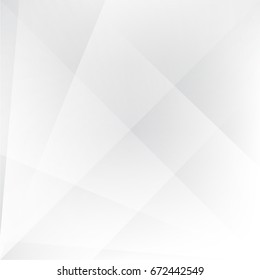 Abstract  White and gray color technology modern futuristic background, vector illustration
