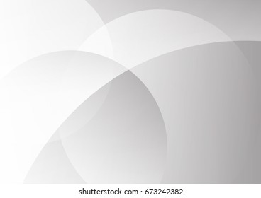 Abstract white and gray color technology modern background design vector Illustration
