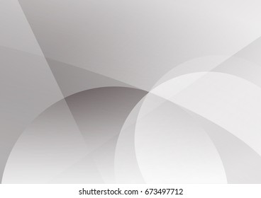 Abstract white and gray color technology modern background design vector Illustration
