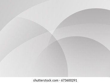 Abstract white and gray color technology modern background design vector Illustration
