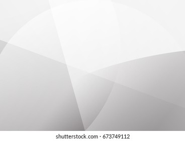 Abstract white and gray color technology modern background design vector Illustration
