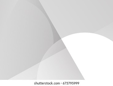 Abstract white and gray color technology modern background design vector Illustration
