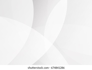 Abstract white and gray color technology modern background design vector Illustration
