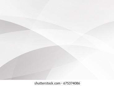 Abstract white and gray color technology modern background design vector Illustration
