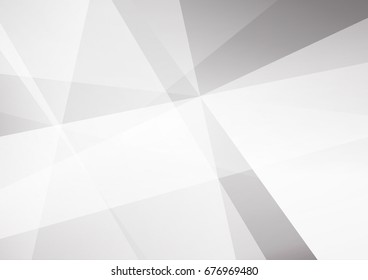 Abstract white and gray color technology modern background design vector Illustration
