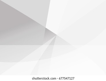 Abstract white and gray color technology modern background design vector Illustration