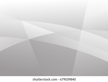 Abstract white and gray color technology modern background design vector Illustration
