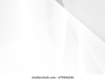Abstract white and gray color technology modern background design vector Illustration
