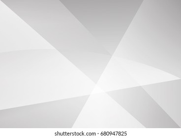 Abstract white and gray color technology modern background design vector Illustration

