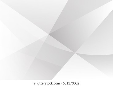 Abstract white and gray color technology modern background design vector Illustration
