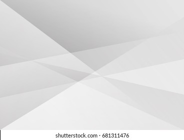 Abstract white and gray color technology modern background design vector Illustration

