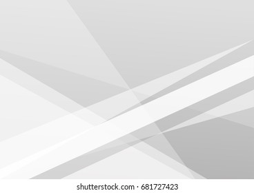 Abstract white and gray color technology modern background design vector Illustration
