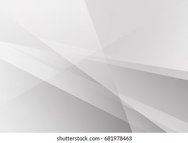 Abstract white and gray color technology modern background design vector Illustration
