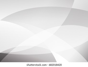 Abstract white and gray color technology modern background design vector Illustration
