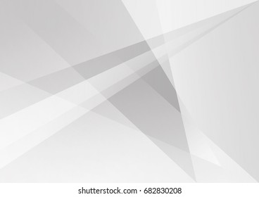 Abstract white and gray color technology modern background design vector Illustration
