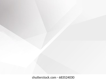 Abstract white and gray color technology modern background design vector Illustration

