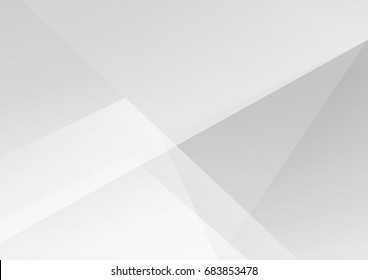 Abstract white and gray color technology modern background design vector Illustration
