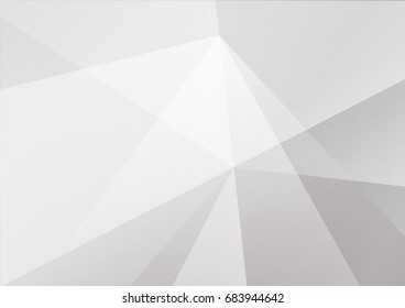 Abstract white and gray color technology modern background design vector Illustration
