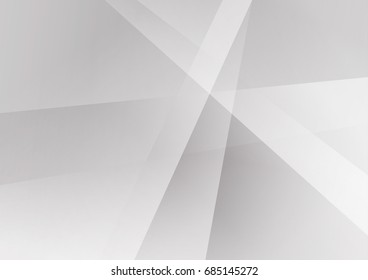 Abstract white and gray color technology modern background design vector Illustration
