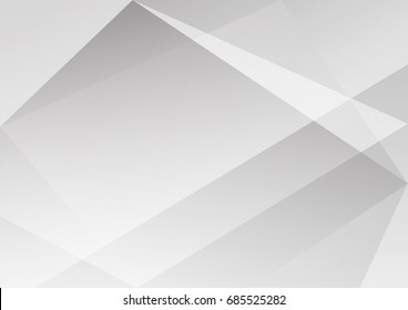 Abstract white and gray color technology modern background design vector Illustration
