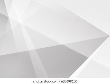 Abstract white and gray color technology modern background design vector Illustration
