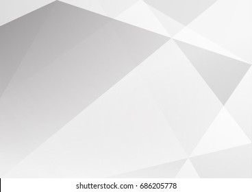 Abstract white and gray color technology modern background design vector Illustration
