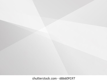 Abstract white and gray color technology modern background design vector Illustration
