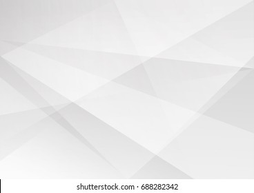 Abstract white and gray color technology modern background design vector Illustration