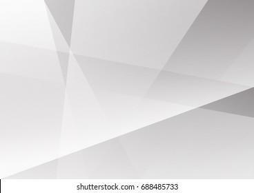 Abstract white and gray color technology modern background design vector Illustration