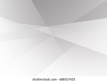 Abstract white and gray color technology modern background design vector Illustration

