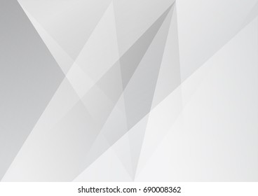 Abstract white and gray color technology modern background design vector Illustration